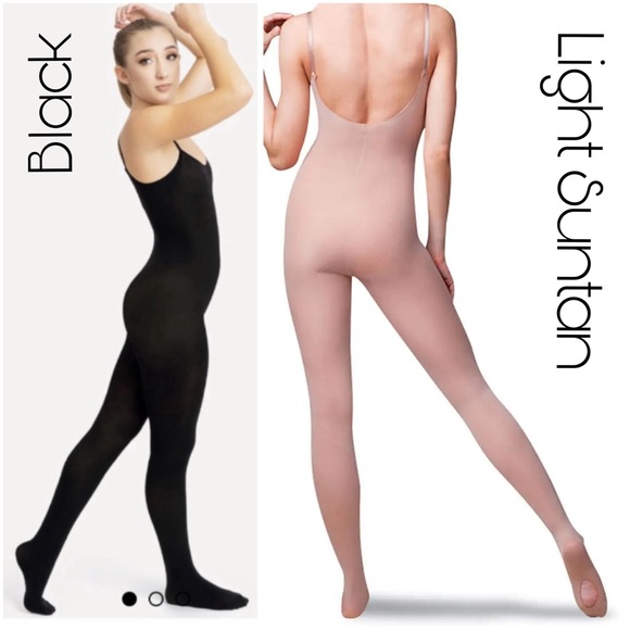Capezio Accessories - Black or Light Suntan!! S/M Capezio Body Tight